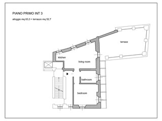 Apartamento de vacaciones Mombaruzzo Plano de planta 13