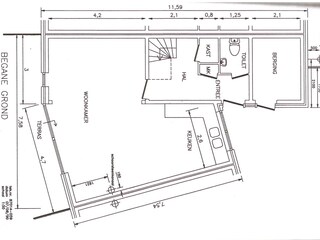 Casa per le vacanze Lemmer Pianta del piano 25