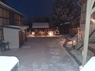 Winterbild Grillplatz