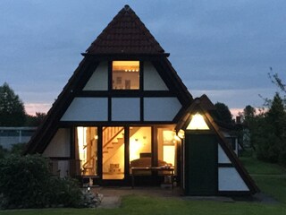 Haus bei Nacht