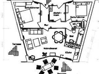Bungalow Lemmer Grondplan 21