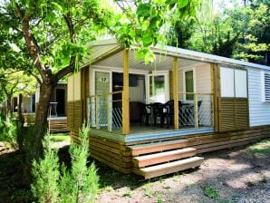 Holiday park Tasteful mobile home in the Lubéron near a spa resort - Esparron-de-Verdon - image1