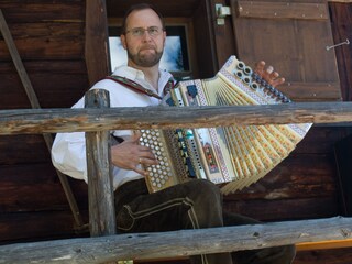 Almgaudi in einer der 10 Almen in direkter Umgebung