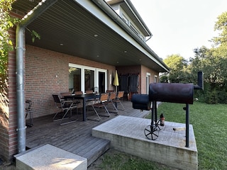 Geschützte Terrasse