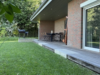 Geschützte Terrasse