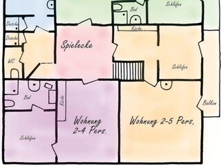 Fattoria Bichlbach Pianta del piano 21