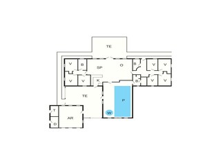 Holiday house Vester Husby Floor Plan 43