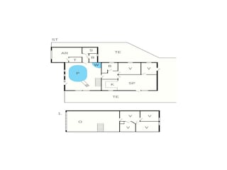 Ferienhaus Agger Grundriss 54