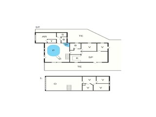 Vakantiehuis Agger Grondplan 52