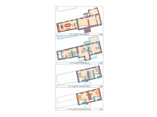 Villa Poropati - Floor plan (House A)