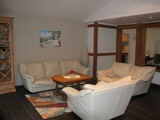 Ferienhaus "Villa Hammertal" Wohnzimmer