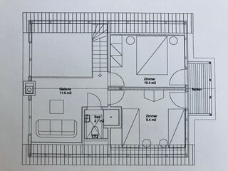 Vakantiehuis Baabe Grondplan 24