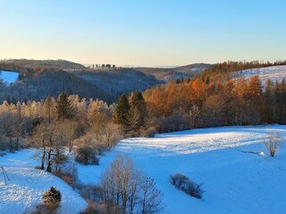 Erster Schnee im Herbst