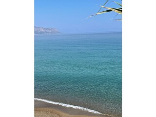 Strand 30 Meter von zu Hause entfernt