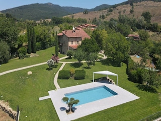 Ferienhaus Bibbiena Außenaufnahme 1