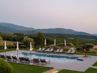 Ferienhaus Bibbiena Außenaufnahme 6