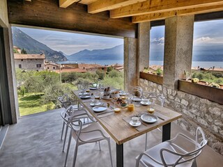 Villa Gargnano Registrazione all'aperto 2