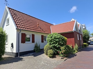 Parkplatz vor dem Haus