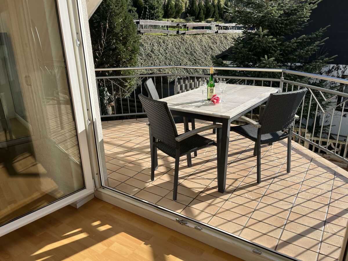 Balkon der Ferienwohnung