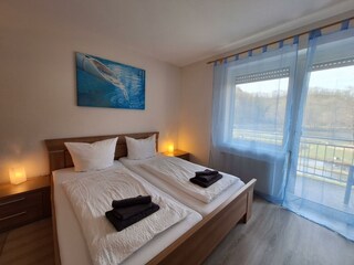 Doppelzimmer mit Balkon