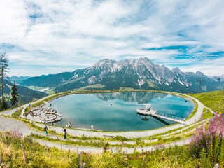 Stille Wasser am Asitz in Leogang