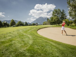 Golf spielen in Saalfelden Leogang