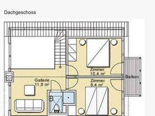 Casa per le vacanze Baabe Pianta del piano 27