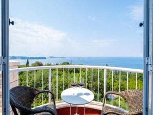 Villa Panorama Dubrovnik (A3) - Comfort One Bedroom Apartment with Balcony and sea View - Mlini - image1