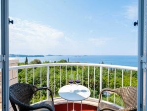 Appartement Villa Panorama Dubrovnik (S2) - Comfort Double Room with Balcony and Sea View - Mlini - image1