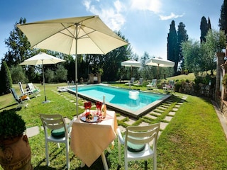 Ferienhaus Uzzano Außenaufnahme 6