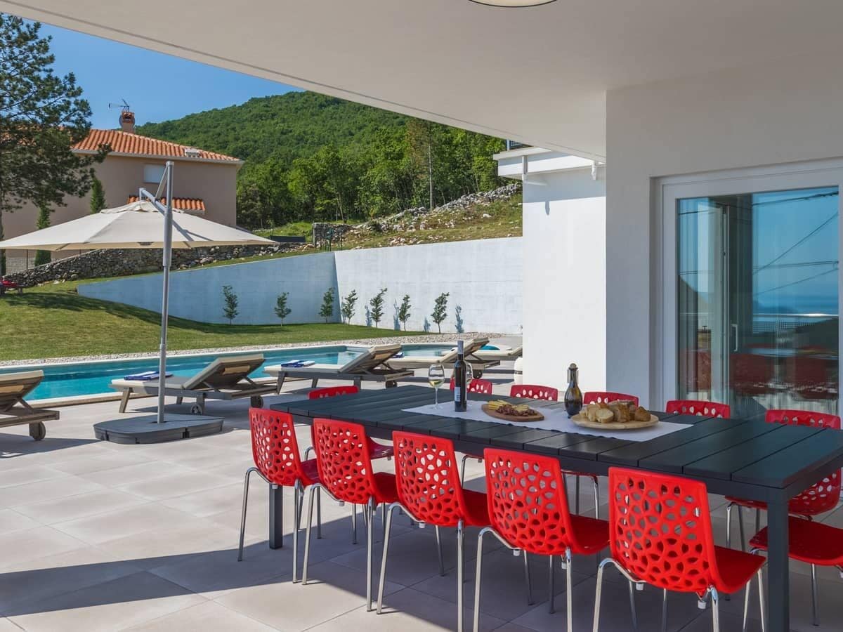 Villa Mošćenička Draga Außenaufnahme 7