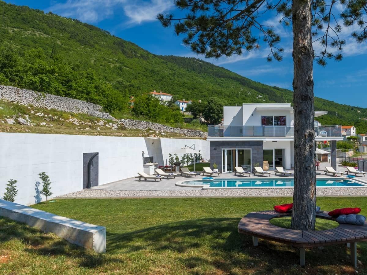 Villa Mošćenička Draga Außenaufnahme 4