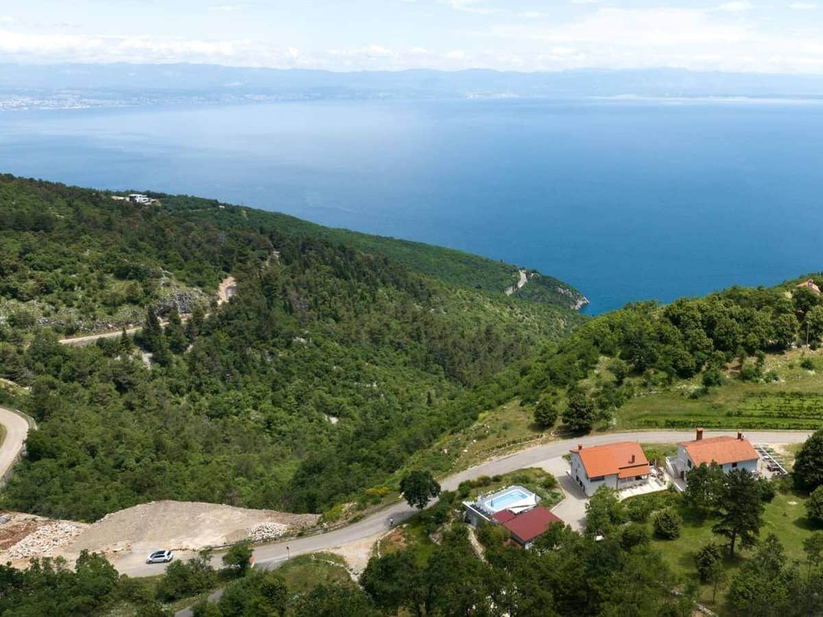 Villa Mošćenička Draga Außenaufnahme 17