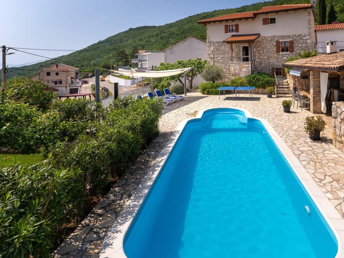 Villa Mošćenička Draga Außenaufnahme 1