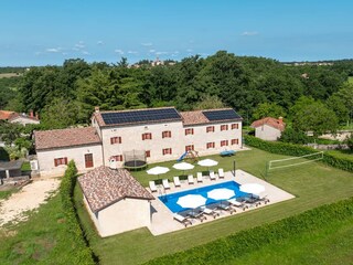 Villa Žminj Außenaufnahme 2