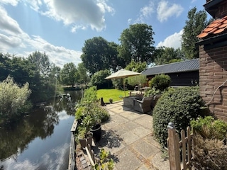 Tuin aan het water