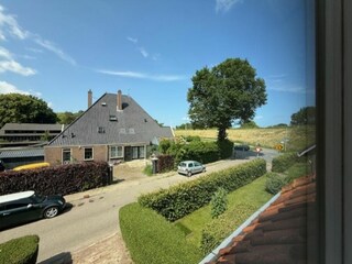 Uitzicht op de dijk
