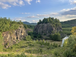 Wolfshäger Steinruch in wenigen Minuten zu Fuß zu errei