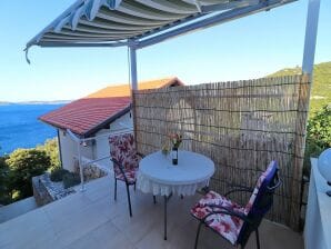 Seaside Apartments Hrkać - Standard One Bedroom Apartment with Terrace and Sea View 2 - Trpanj - image1