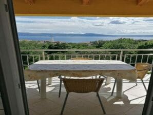 House Panorama - One Bedroom Apartment with Balcony and Sea View (Apartman 4) - Novi Vinodolski - image1