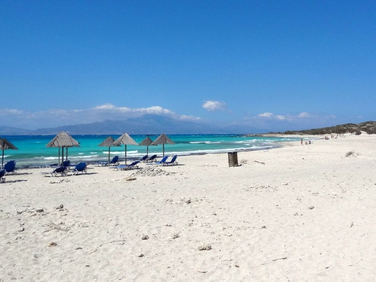 Insel Chrissi mit Blick nach Kreta