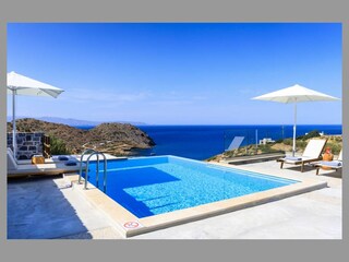 Villa Mochlos Piscine 14