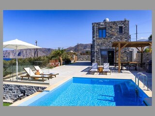 Villa Mochlos Zwembad 15