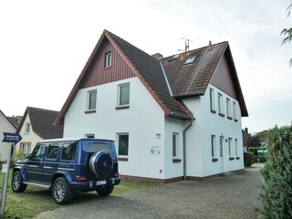 Kostenloser Parkplatz am Haus