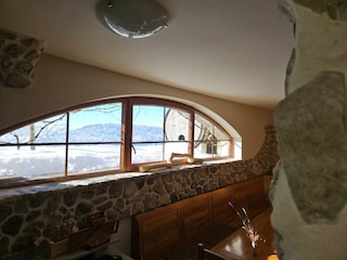 Window in the dining room