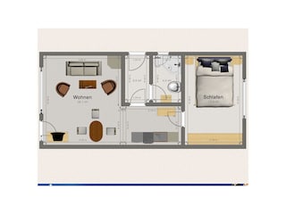 Appartamento per vacanze Norddeich Pianta del piano 24