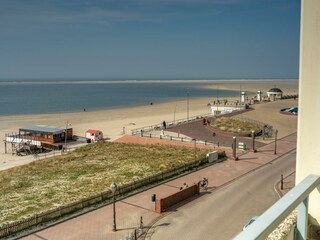 Blick vom Balkon
