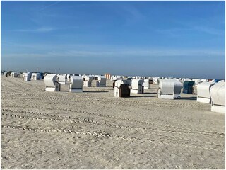 Am Strand von Carolinensiel