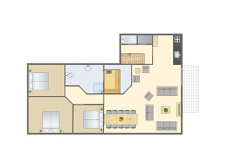 Ferienpark Lage Mierde Grundriss 40