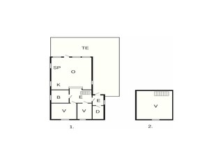 Ferienhaus Welt Grundriss 45
